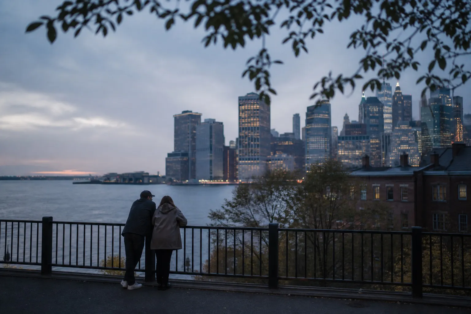 Brooklyn Heights Promenade skyline