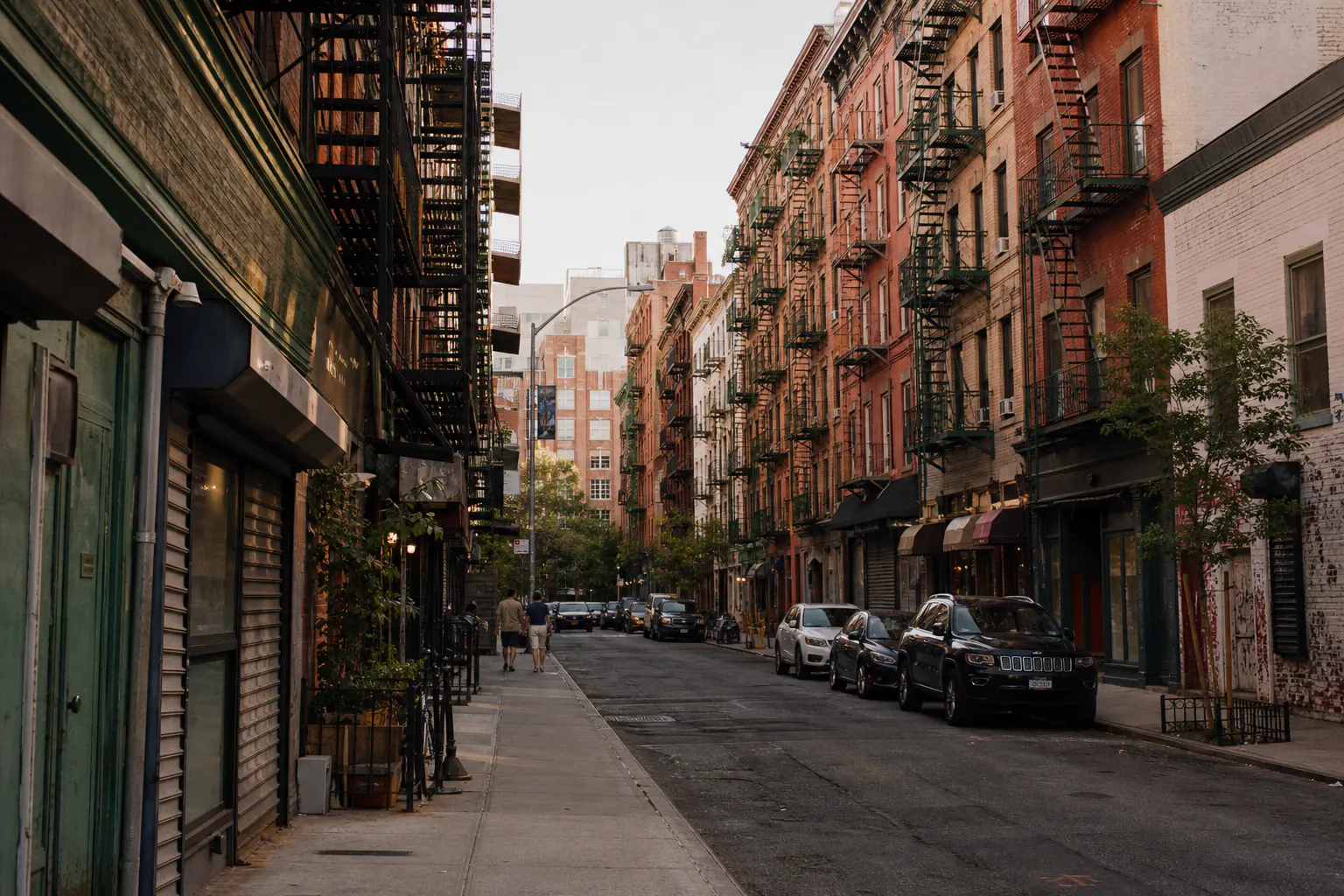 Orchard Street on the Lower East Side